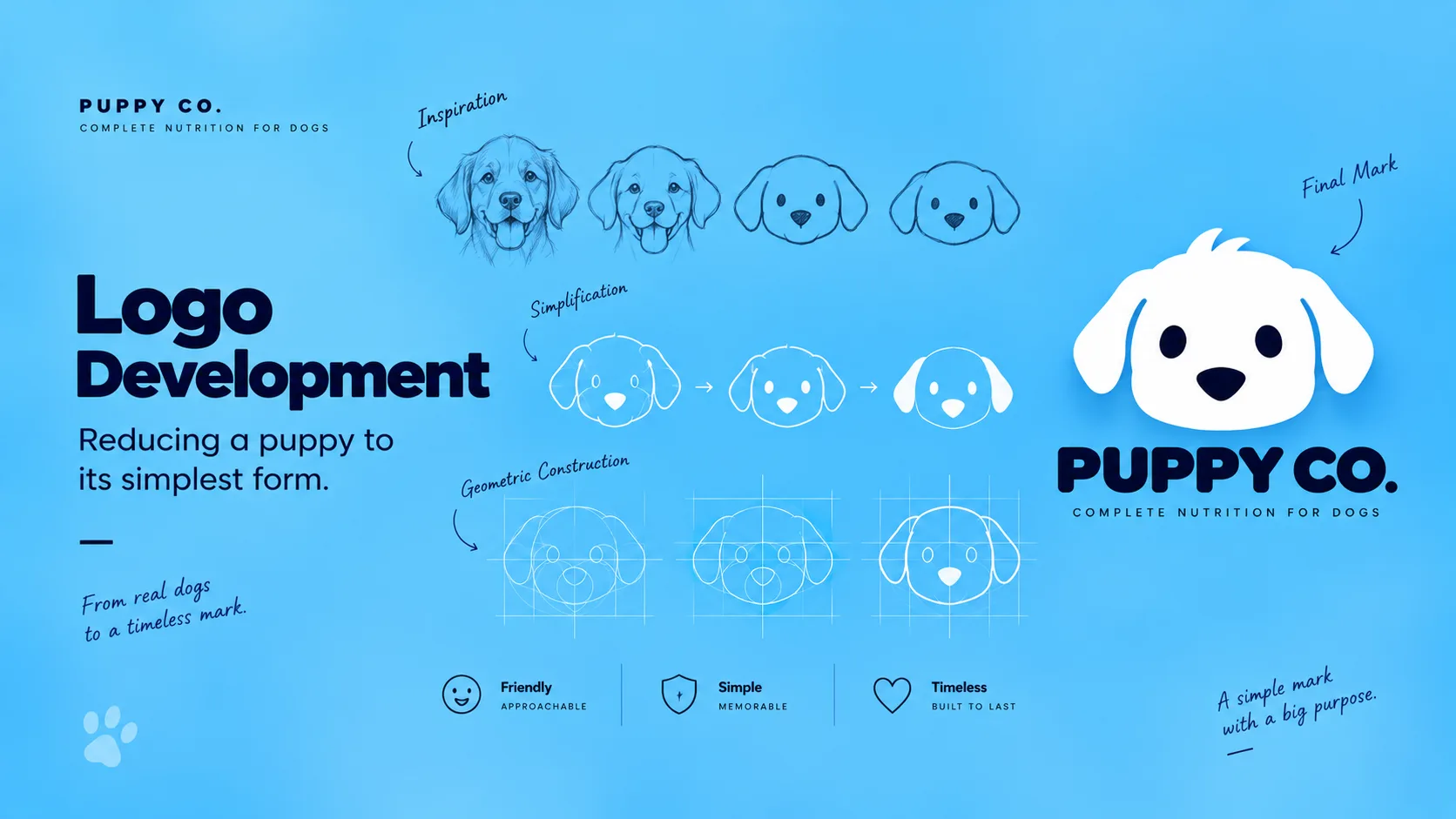 Puppy Co — Packaging Design packaging & visual design mockup 7 by Raghav Chopra